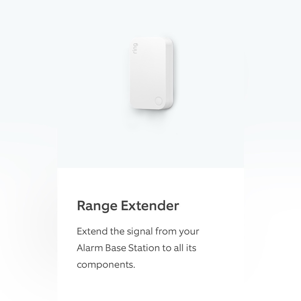 RING Security Alarm Range Extender